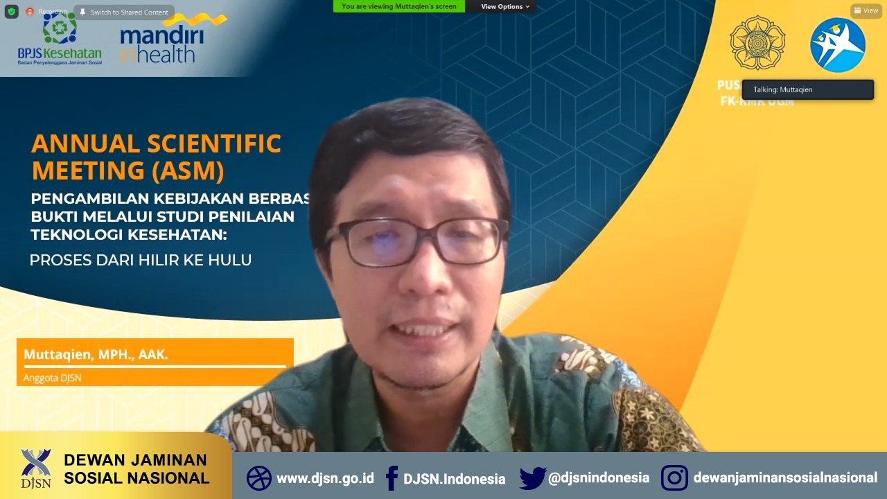 Penilaian Teknologi Kesehatan menjadi Penting dalam Kendali Mutu dan Kendali Biaya JKN